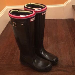 Hunter Rain Boots navy size 9